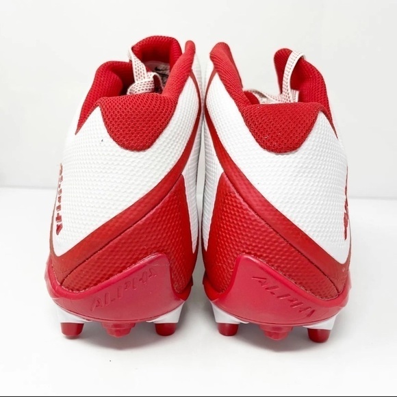 Nike Mens Alpha Pro 2 719932-166White Red Football Cleats Shoes Sneakers size 11 main image 7